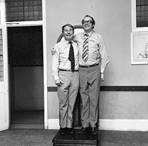 Eric Morecambe and Ernie Wise, will be taking part in a charity weight losing competition