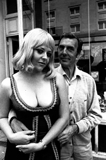 Eric Sykes with Alexandre Dane in Big Bad House at the Theatre Royal July 1971
