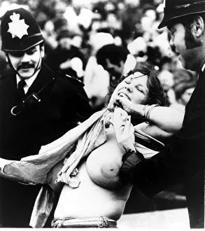 Erika Roe Streaker who ran across field during England v Australia rugby match