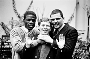 Errol Christie, Keith Wallace and Noel Quarless appearance. 23rd January 1984