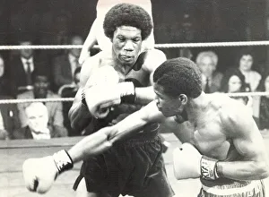 Errol Christie middleweight boxer beats Dexter Bowman with a TKO at the Digbeth Civic