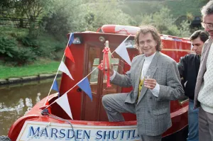 Essex joined the Yorkshire-Lancashire waterway at Marsden yesterday