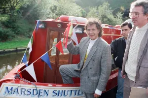 Essex joined the Yorkshire-Lancashire waterway at Marsden yesterday