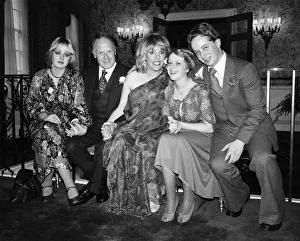 Esther Rantzen and Desmond Wilcox at their wedding reception in Knightsbridge