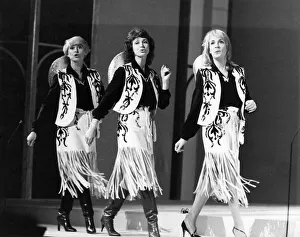 00059 Prints: Esther Rantzen performing on stage during a performance for Children in Need