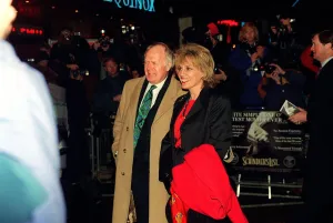 Esther Rantzen TV Presenter 1994 at the film premiere of Schindlers List