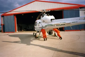 00367 Prints: The Eurocopter AS350 Squirrel helicopter used by Northumbria Air Ambulance