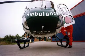 00367 Prints: The Eurocopter AS350 Squirrel helicopter used by Northumbria Air Ambulance