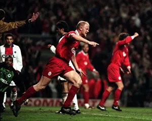 Euroean Cup Winners Cup Semi Final Second Leg at Anfield Liverpool 2 v Paris Saint