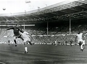00222 Prints: European Cup Final 1968 Manchester United v Benfica football May 1968 Pat