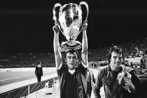 European Cup Final at the Stadio Olimpico in Rome, Italy