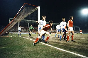 00464 Prints: European Cup Quarter Final First Leg match at the City Ground
