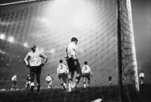 European Cup Quarter Final first leg match at Old Trafford