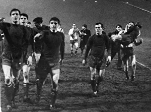 European Cup Quarter Final Second Leg match at Parkhead, Glasgow