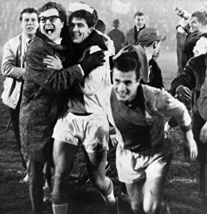 European Cup Second Round Second Leg match at Anfield. Liverpool 2 v Ajax 2