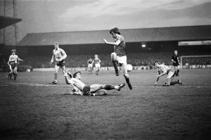00464 Prints: European Cup Semi Final First Leg match at the City Ground