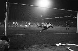 European Cup Semi Final First Leg match at the City Ground