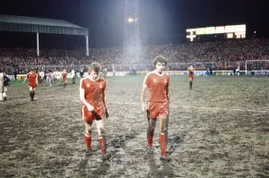 00464 Prints: European Cup Semi Final First Leg match at the City Ground