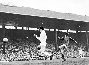 European Cup Semi Final First Leg match at Old Trafford