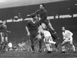 European Cup Semi Final Second Leg match at Old Trafford