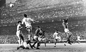 European Cup Semi Final Second Leg match the Santiago Bernabeu Stadium