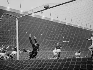 Goalkeeper Prints: European Cup Semi Final Second Leg at Old Trafford Manchester United 1 v AC Milan 0