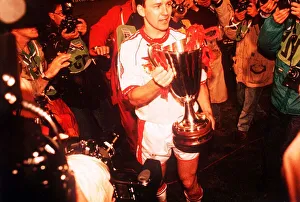 European Cup Winners Cup Final in Rotterdam May 1991 Manchester United 2 v