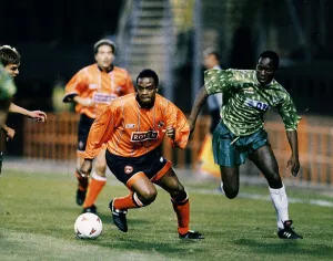 European Cup Winners Cup First Round First Leg match September 1994 Dundee United 3