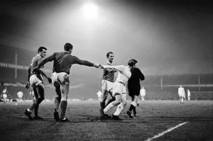 European Cup Winners Cup First Round First Leg match at White Hart Lane