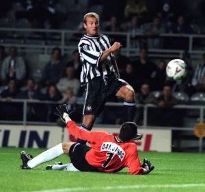 European Cup Winners Cup First Round First Leg Newcastle United 2 v Partizan