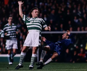 European Cup Winners Cup First Round Second Leg match September 1995 Celtic 4 v