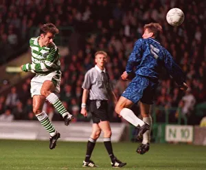 European Cup Winners Cup First Round Second Leg match September 1995 Celtic 4 v