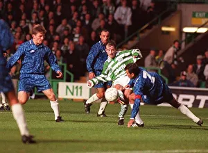 European Cup Winners Cup First Round Second Leg match September 1995 Celtic 4 v