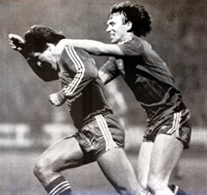 European Cup Winners Cup Quarter Final Second Leg at Pittodrie March 1984 Aberdeen