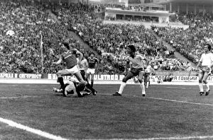 European Cup Winners Cup Second Round First Leg match. Spartak Varna 1 v Manchester