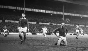 00588 Prints: European Cup Winners Cup Second Round First Leg match at White Hart lane