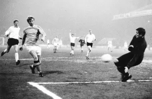 European Cup Winners Cup Second Round Second Leg match at Maine Road November 1969