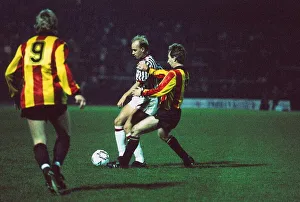 European Cup Winners Cup Second Round Second Leg St Mirren 0 v KV Mechelen 0