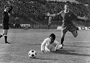 European Fairs Cup Second Round Second Leg match at the 23 August Stadium in Bucharest