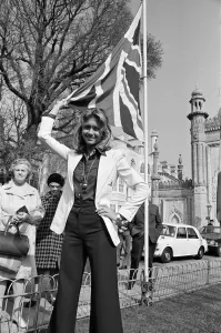 The Eurovision Song Contest 1974. Contestants are pictured ahead of the competition in