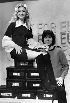 Eurovision Song Contest. Eight black boxes hold the secret of Britain