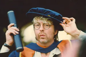 Eurythmics star Dave Stewart having been made an Honary Fellow of Sunderland University
