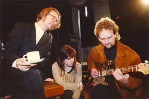 Eurythmics star Dave Stewart holding his musical master class at Sunderland University