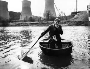 One Mature Man Only Prints: Eustace Rogers builds coracles but the demand for this ancient form of transport has