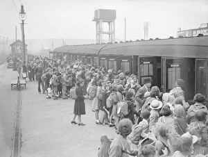 00110 Collection: Evacuations of civilians in Britain during World War II was designed to save