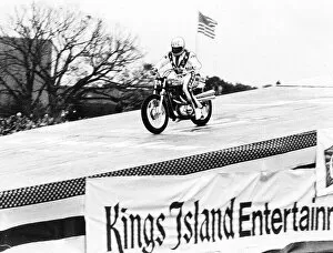 Evel Knievel Collection: Evel Kneivel American Dare Devil stunt man