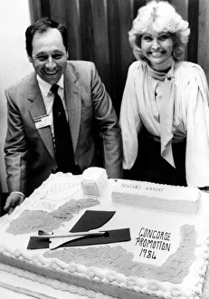 One Mid Adult Woman Prints: The Evening Chronicle competition / promotion to win a flight on Concorde in August 1984