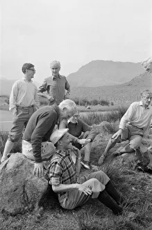 Capel Curig Prints: Everest Men reunion at The Pen-y-Grwd Training base at Capel Curig, north Wales
