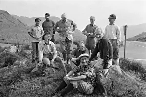 Everest Men reunion at The Pen-y-Grwd Training base at Capel Curig, North Wales