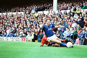 00443 Prints: Everton 0-2 Manchester United, league match at Goodison Park